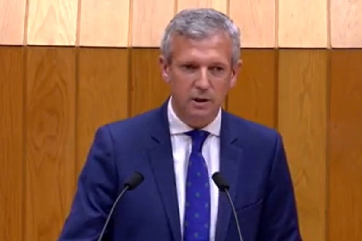 Alfonso Rueda, candidato a la Presidencia de la Xunta de Galicia.